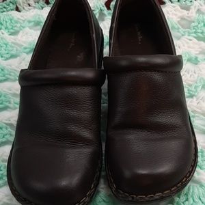 Thom Mcan LEATHER slip on size 8